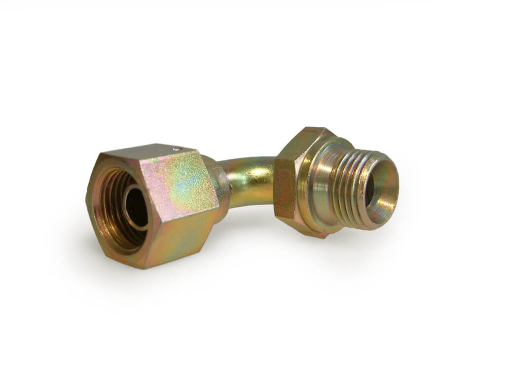 Adapter 90° BSP X BSPP, 60° konus