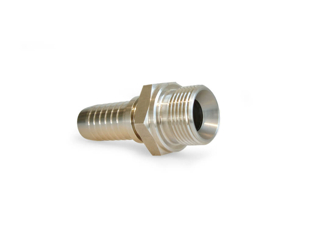 Udvendig nippel fast R-gevind SS2343