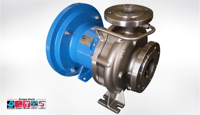 Modulært design - udskiftelighed med ND Kemi-standardpumper Fremragende hydraulisk ydeevne og højeste effektivitet Lave NPSH-værdier - reduceret risiko for kavitation Lukkede eller halvåbne løbehjul ISO7005 PN-flanger, 150 lbs ANSI B 16.5 Standardiserede installationsmål ISO22858 NDM-serien fås både i blokmonteret kompakt design og med separat lejekonsol, såkaldt ”langkoblet” med akselkobling SS eller Hastalloy C-magnethus for bedste kraftoverførsel af magneterne. "langkoblet" med akselkobling SS eller Hastalloy C magnethus for bedste kraftoverførsel over magneterne Homogene SIC siliciumcarbidglidelejer - giver meget lang levetid Robust aksel- og lejekonstruktion ATEX-certificeret Option; kappede pumpehuse, Pt-100 sensorer, inducere, QHP-tester osv.