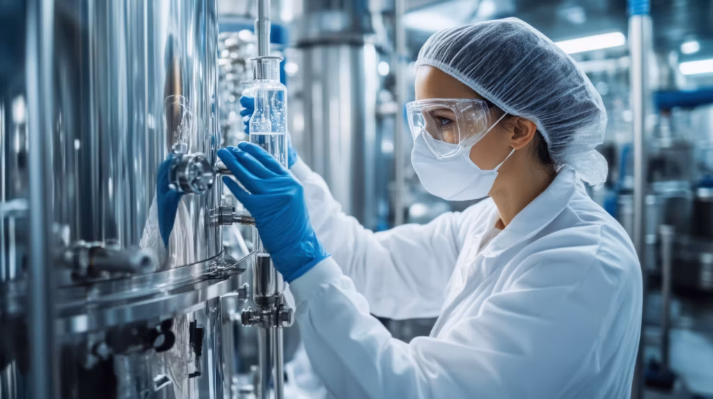 Kontinuerlig bioproces i bioteknologisk produktion med fokus på procesoptimering og produktivitetsforbedringer