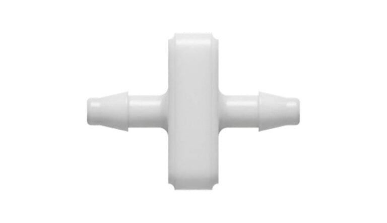 1/16" x 1/16" lige slangenippel
