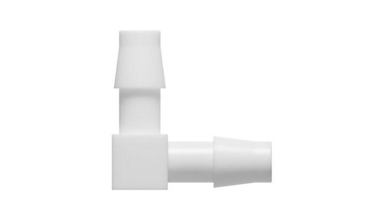 3/8" x 3/8" vinklet slangenippel
