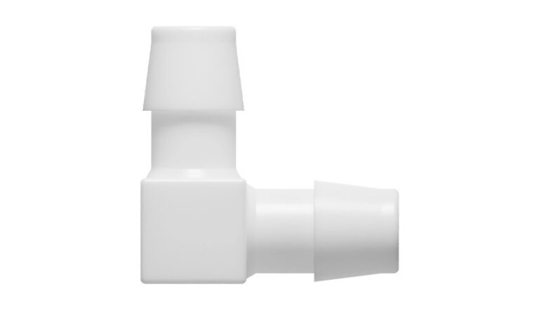 1/2" x 1/2" vinklet slangenippel