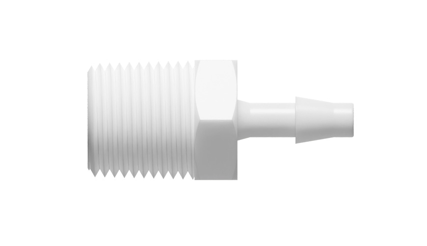 1/4" x 1/2-14 NPT lige gevindkobling