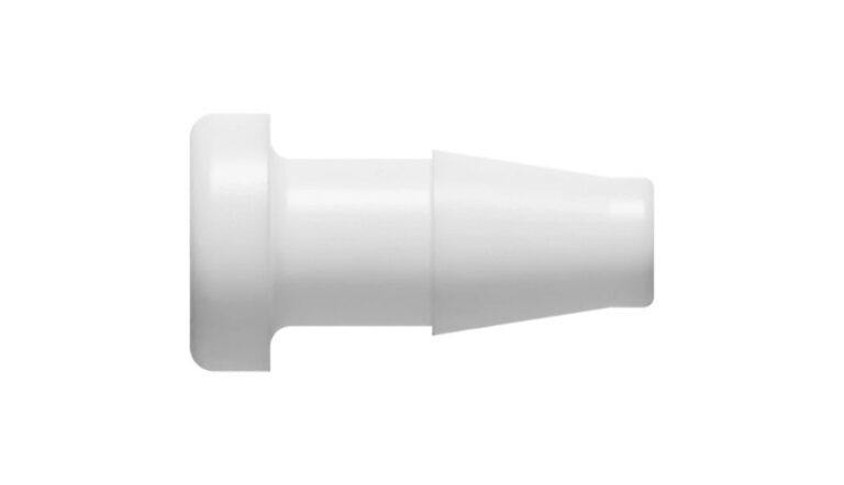 3/16" slangenippel med prop