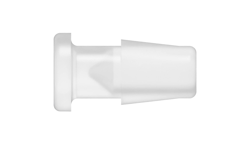 3/8" slangenippel med prop