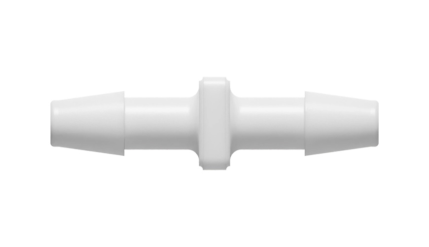 3/16" x 3/16" lige slangenippel