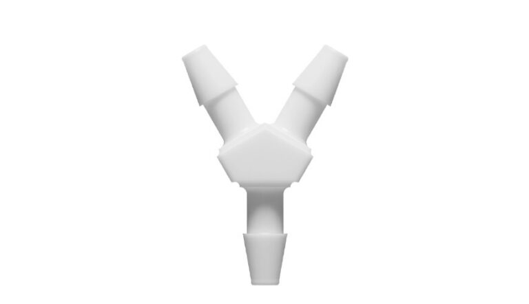 5/32" x 5/32" x 5/32" Y-slangenippel