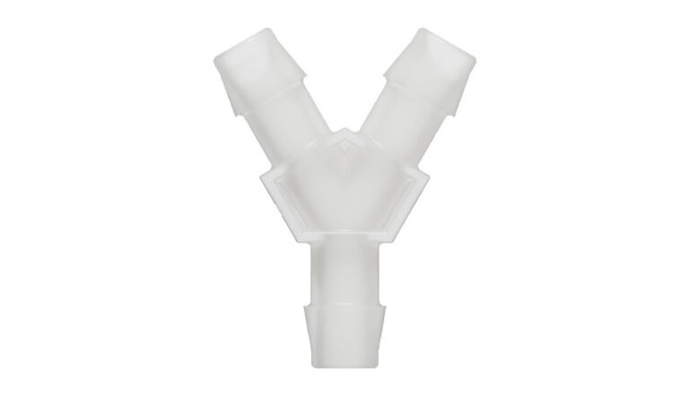 3/8" x 3/8" x 3/8" Y-slangenippel