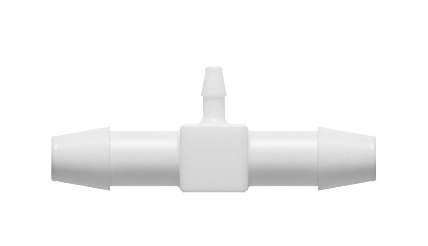 1/4" x 1/4" x 3/32" reduktions-T-slangenippel
