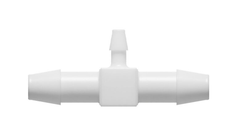 1/4" x 1/4" x 1/8" reduktions-T-slangenippel